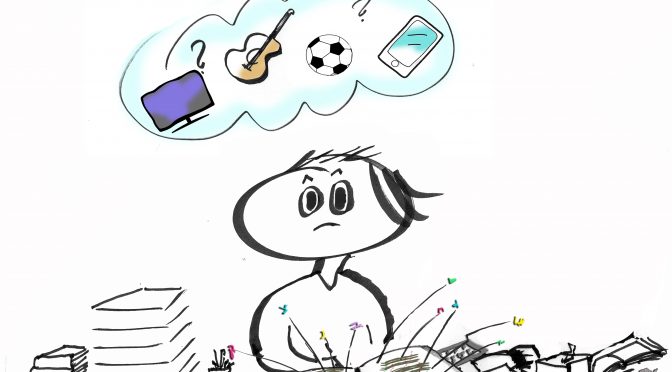 ילד המתקשה לבהבעה בכתב